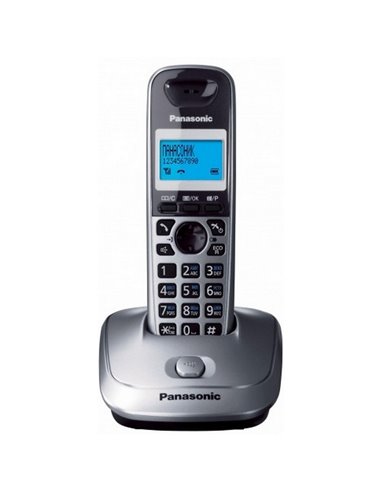 Telefon DECT Panasonic KX-TG2511, Metalic