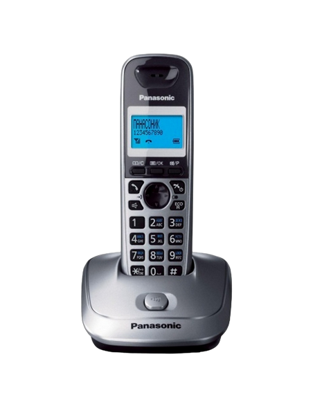 Telefon DECT Panasonic KX-TG2511, Metalic