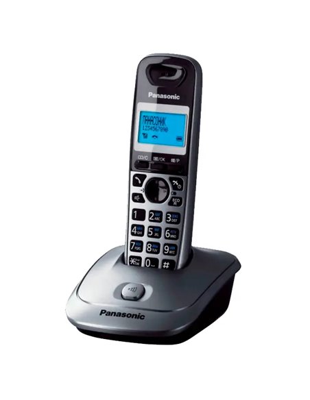 Telefon DECT Panasonic KX-TG2511, Metalic