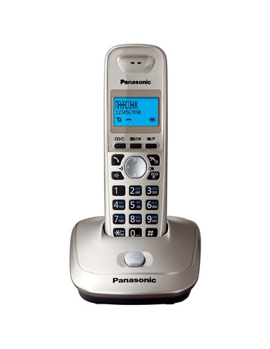 Telefon DECT Panasonic KX-TG2511, Platină