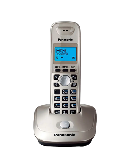 Telefon DECT Panasonic KX-TG2511, Platină