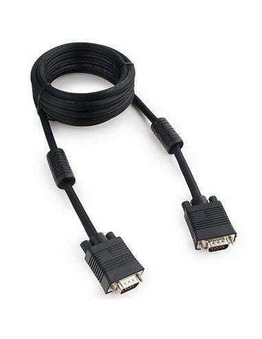 Cablu Video Cablexpert CC-PPVGA-10-B, VGA D-Sub (M) - VGA D-Sub (M), 3m, Negru