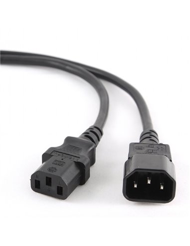 Удлинительный шнур питания Cablexpert PC-189, 1.8 м, Чёрный