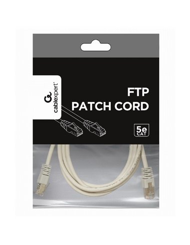 Patch cord Cablexpert PP22-0.5M, Cat5e FTP, 0,5m, Gri