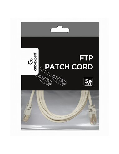 Патч-корд Cablexpert PP22-1M, Cat5e FTP, 1м, Серый