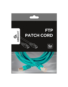 Patch cord Cablexpert PP22-2M/G, Cat5e FTP, 2m, Verde 2