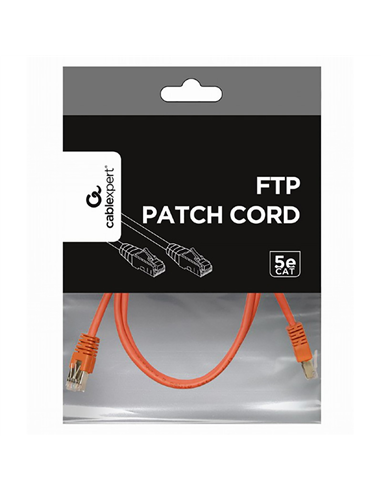Патч-корд Cablexpert PP22-2M/R, Cat5e FTP, 2м, Красный