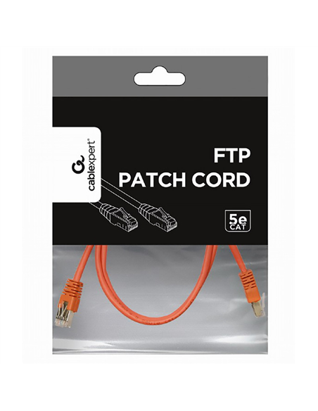 Патч-корд Cablexpert PP22-2M/R, Cat5e FTP, 2м, Красный Патч-корд Cablexpert PP22-2M/R, Cat5e FTP, 2м, Красный