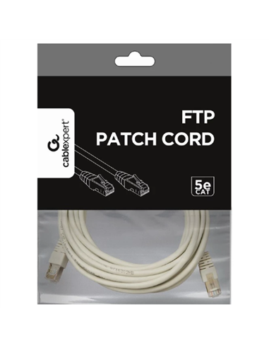 Патч-корд Cablexpert PP22-7.5M, Cat5e FTP, 7,5м, Серый