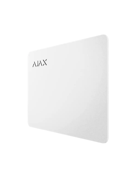 Защищенная бесконтактная карта Ajax Pass, Белый