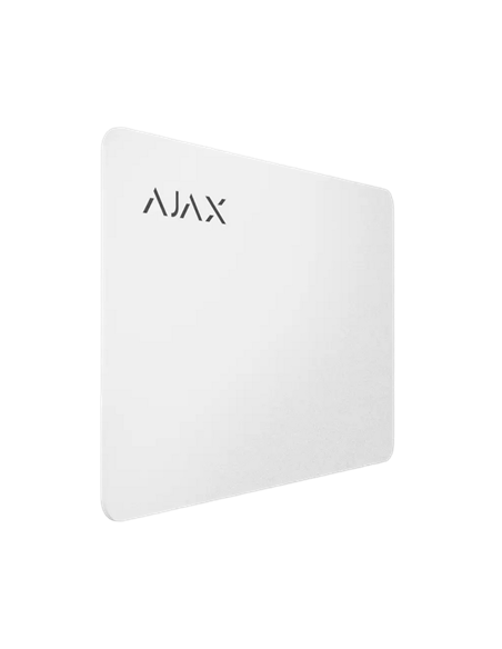Защищенная бесконтактная карта Ajax Pass, Белый