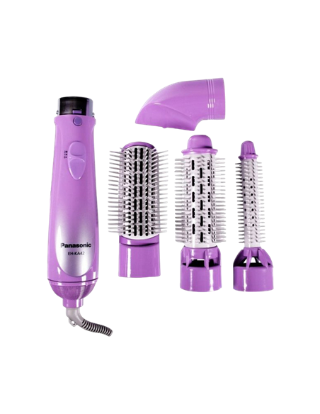 Фен-щётка Panasonic EH-KA42-V865, 600 Вт, Фиолетовый