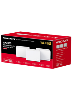 Sistem Wi-Fi Mesh MERCUSYS Halo H80X (3-pack), Alb 2