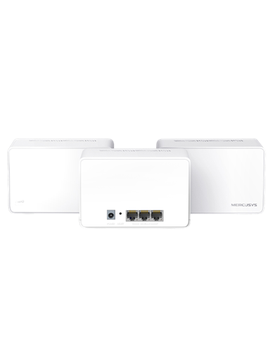 Домашняя Mesh Wi-Fi система MERCUSYS Halo H80X (3-pack), Белый