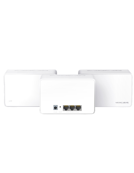 Sistem Wi-Fi Mesh MERCUSYS Halo H80X (3-pack), Alb