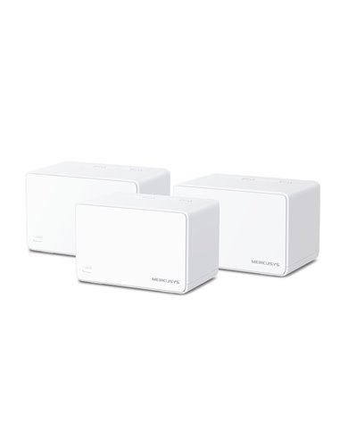Sistem Wi-Fi Mesh MERCUSYS Halo H80X (3-pack), Alb