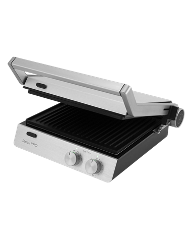 Электрический Гриль Polaris PGP 2803, 2000Вт, Серебристый