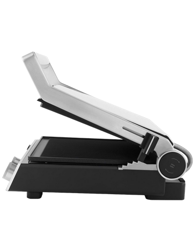 Электрический Гриль Polaris PGP 2803, 2000Вт, Серебристый