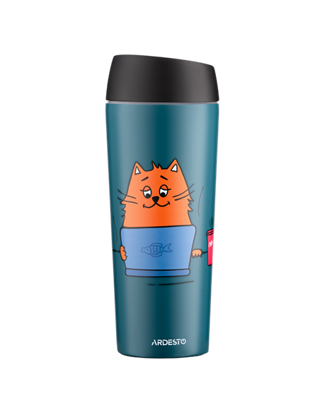 Cană termos Ardesto AR2645CG, 0,45L, Albastru