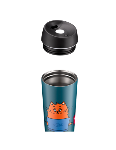 Cană termos Ardesto AR2645CG, 0,45L, Albastru