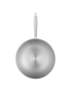 Сковорода WOK RESTO 95004, 28см, Нержавеющая сталь 2