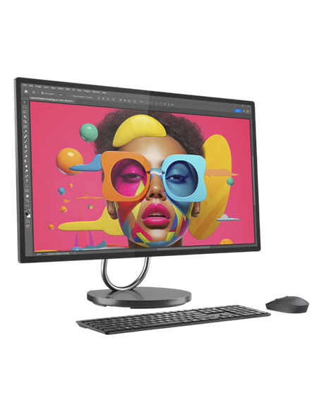 Computer All-in-One Lenovo Yoga 32ILL10, 31,5", Intel Core Ultra 7 258V, 32GB/1024GB, Windows 11 Pro, Storm Grey