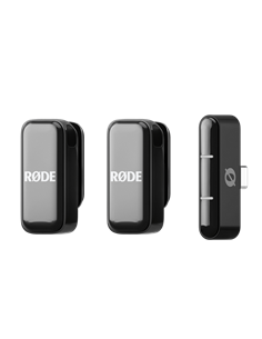 Портативный записывающий микрофон RODE Wireless Micro Ultra-compact, Беспроводной, Черный