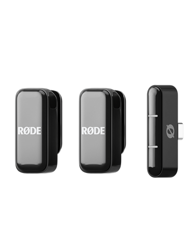 Портативный записывающий микрофон RODE Wireless Micro Ultra-compact, Беспроводной, Черный