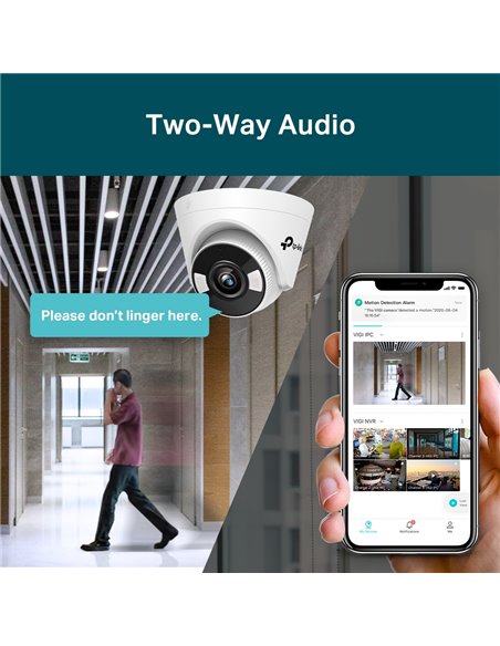 Camera de supraveghere IP TP-LINK VIGI C440 (4mm), Alb