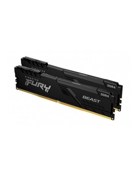 Memorie RAM Kingston FURY Beast, DDR4 SDRAM, 3600 MHz, 16GB, KF436C17BBK2/16