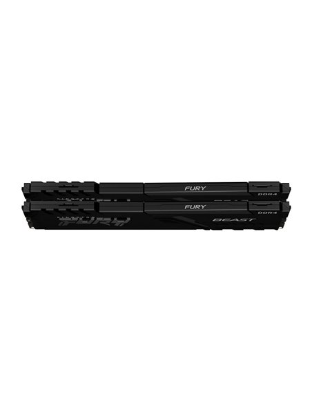 Оперативная память Kingston FURY Beast, DDR4 SDRAM, 3600 МГц, 16Гб, KF436C17BBK2/16 Оперативная память Kingston FURY Beast, DDR4 SDRAM, 3600 МГц, 16Гб, KF436C17BBK2/16