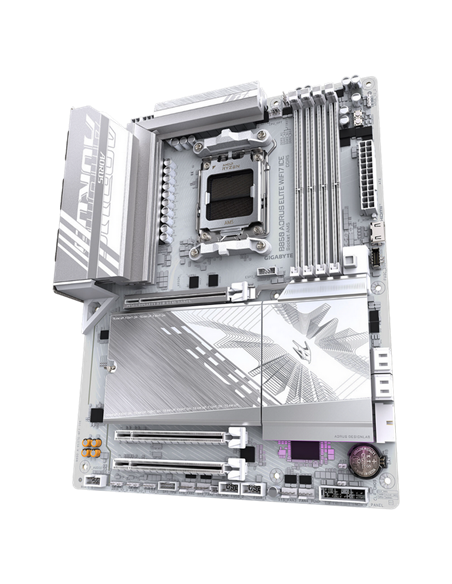 Placă de bază Gigabyte B850 A ELITE WF7 ICE, AM5, AMD B850, ATX