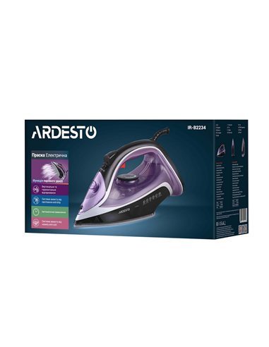 Fier de călcat Ardesto IR-B2234, 2400W, Violet