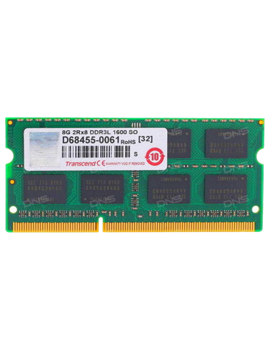 Memorie RAM Transcend TS1GSK64W6H, DDR3 SDRAM, 1600 MHz, 8GB
