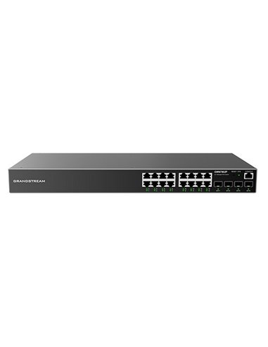 Сетевой коммутатор Grandstream GWN7802, 16x 10/100/1000 Мбит/с