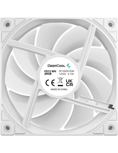 Ventilator PC Deepcool FD12 ARGB, 120 mm