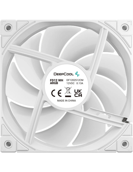 Вентилятор для ПК Deepcool FD12 ARGB, 120 мм