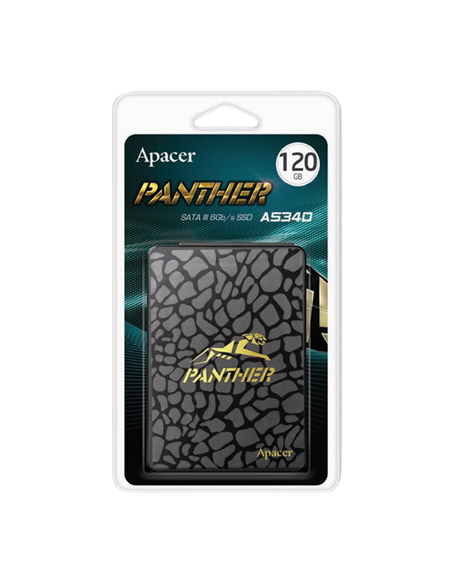 Unitate SSD Apacer AS340 PANTHER, 120GB, AP120GAS340G-1