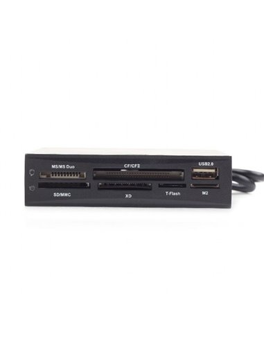 Cititor de carduri Gembird FDI2-ALLIN1-02-B, , Negru