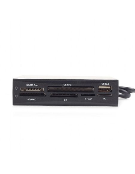 Cititor de carduri Gembird FDI2-ALLIN1-02-B, , Negru