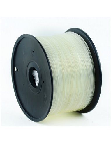 Filament pentru imprimantă 3D Gembird 3DP-ABS1.75-01-TR, ABS, Transparent , 1.75 mm, 1kg