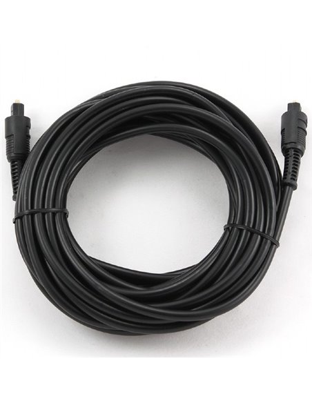Cablu audio Cablexpert CC-OPT-7.5M, Toslink - Toslink, 7,5m, Negru