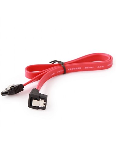 Кабель SATA Cablexpert CC-SATAM-DATA90-0.5M, Красный