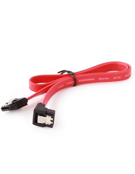 Кабель SATA Cablexpert CC-SATAM-DATA90-0.5M, Красный