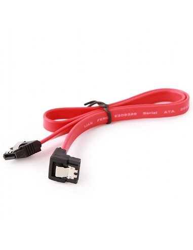 Cablu SATA Cablexpert CC-SATAM-DATA90-0.3M, Roșu