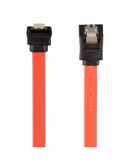 Cablu SATA Cablexpert CC-SATAM-DATA90-0.3M, Roșu