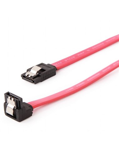 Cablu SATA Cablexpert CC-SATAM-DATA90-0.3M, Roșu