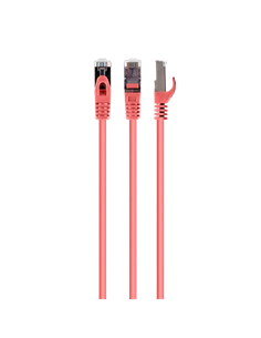 Patch cord Cablexpert PP6-1M/RO, Cat6 FTP , 1m, Roz