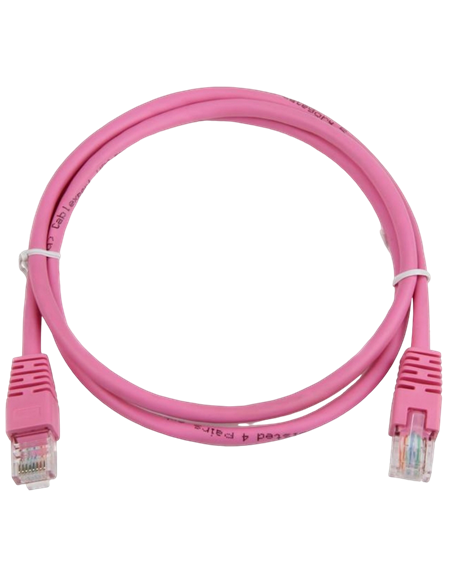 Патч-корд Cablexpert PP6-1M/RO, Cat6 FTP , 1м, Розовый Патч-корд Cablexpert PP6-1M/RO, Cat6 FTP , 1м, Розовый