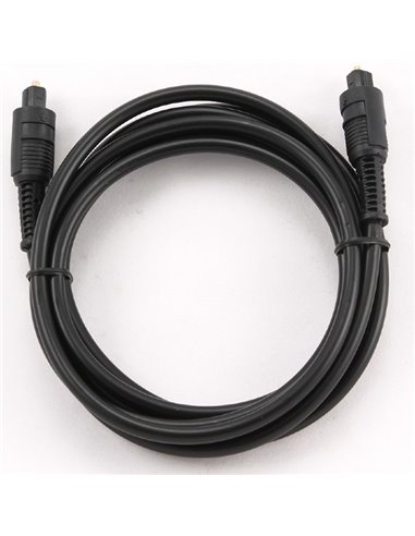 Cablu audio Cablexpert CC-OPT-2M, Toslink - Toslink, 2m, Negru